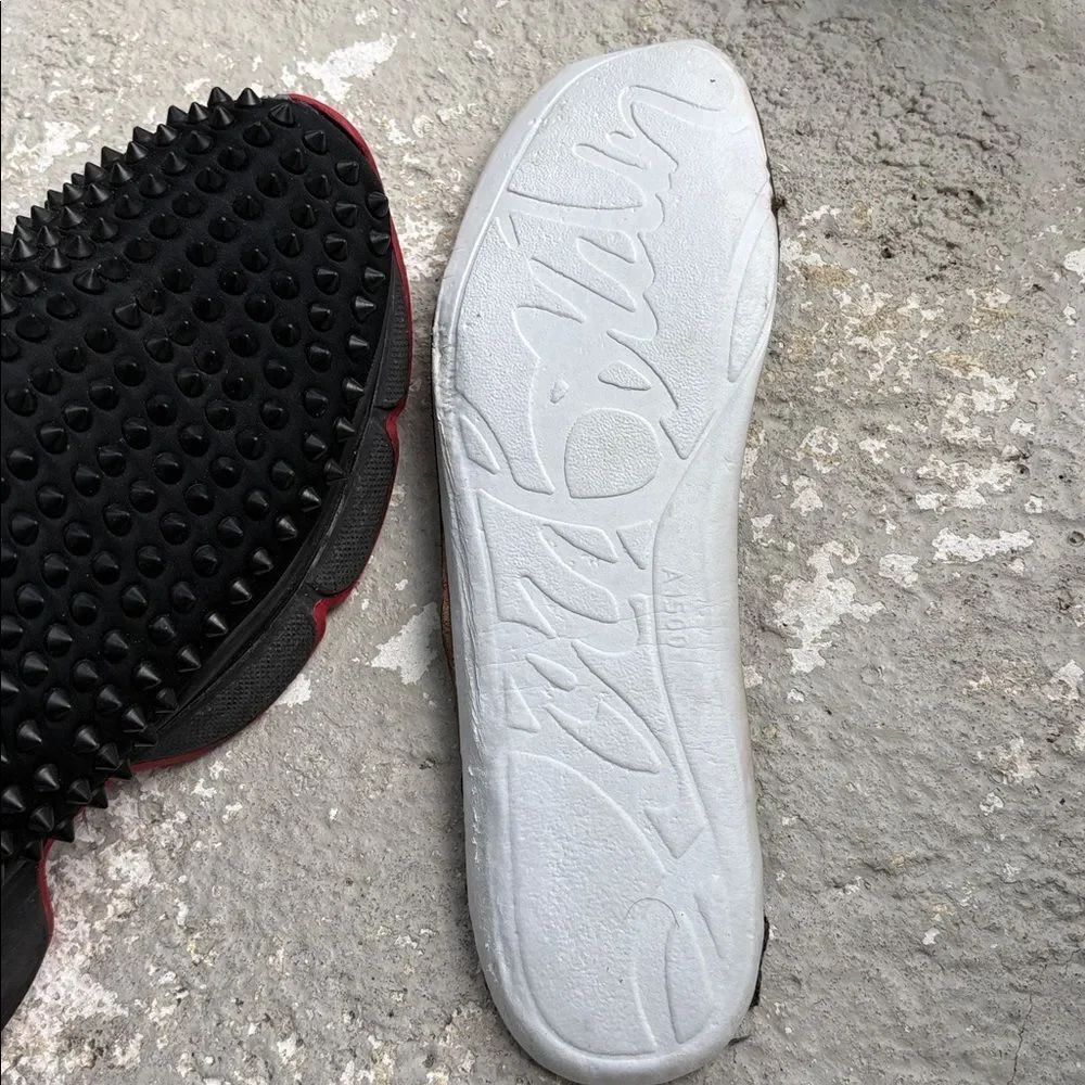 Christian Louboutin spike sock sneakers